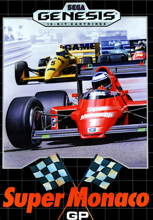 Super Monaco GP - Sega Genesis - Retro Island Gaming