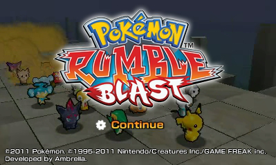 Pokemon Rumble Blast - Nintendo 3DS