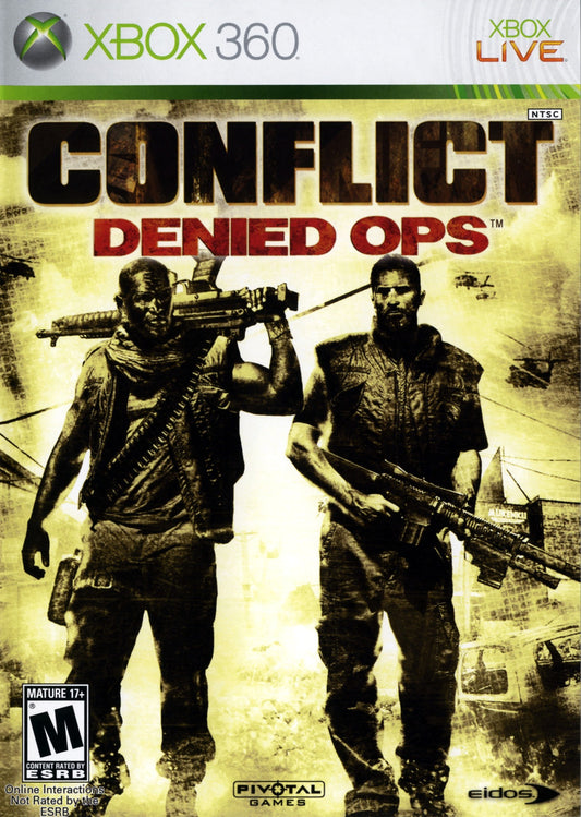 Conflict Denied Ops - Xbox 360 - Retro Island Gaming