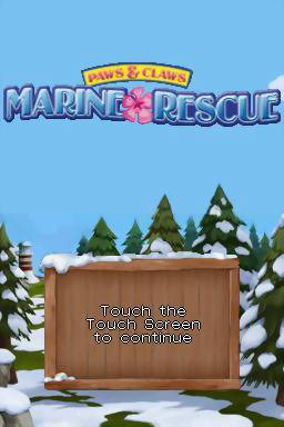 Paws & Claws Marine Rescue - Nintendo DS