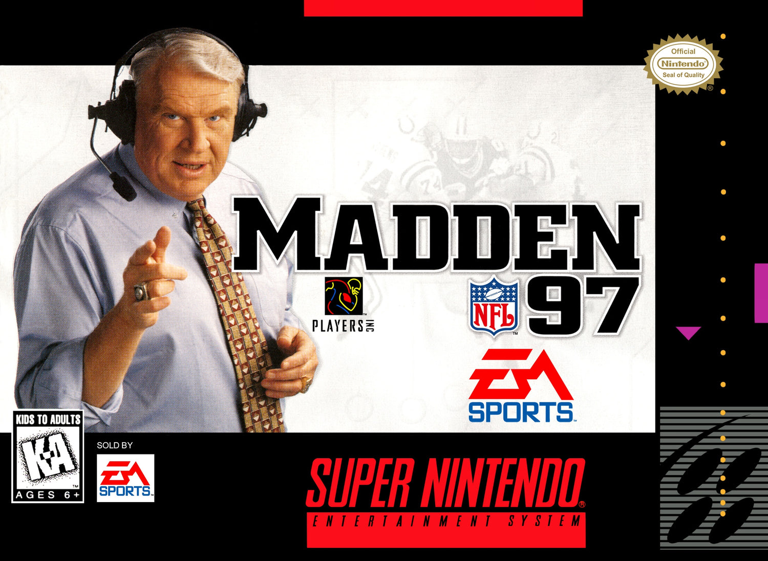 Madden 97 - Super Nintendo