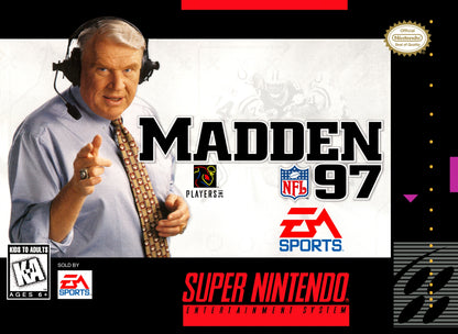 Madden 97 - Super Nintendo - Retro Island Gaming