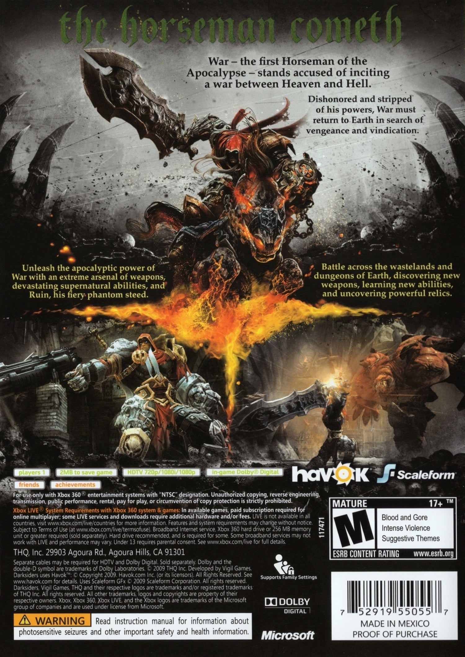 Darksiders - Xbox 360
