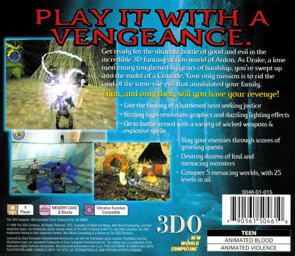 Crusaders of Might and Magic - Playstation - Retro Island Gaming