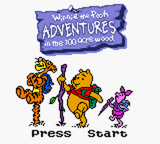 Winnie The Pooh Adventures in the 100 Acre Woods - GameBoy Color - Retro Island Gaming