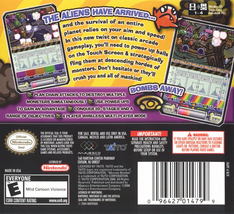 Monster Bomber - Nintendo DS