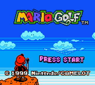 Mario Golf - GameBoy Color