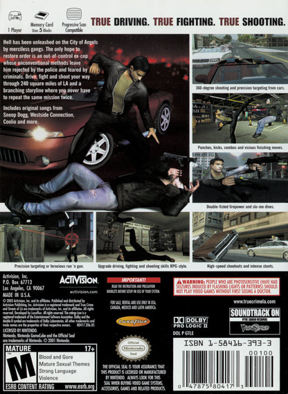 True Crime Streets of LA - Gamecube - Retro Island Gaming