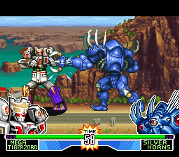 Power Rangers Fighting Edition - Super Nintendo - Retro Island Gaming