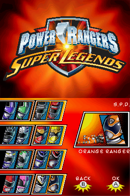 Power Rangers Super Legends - Nintendo DS