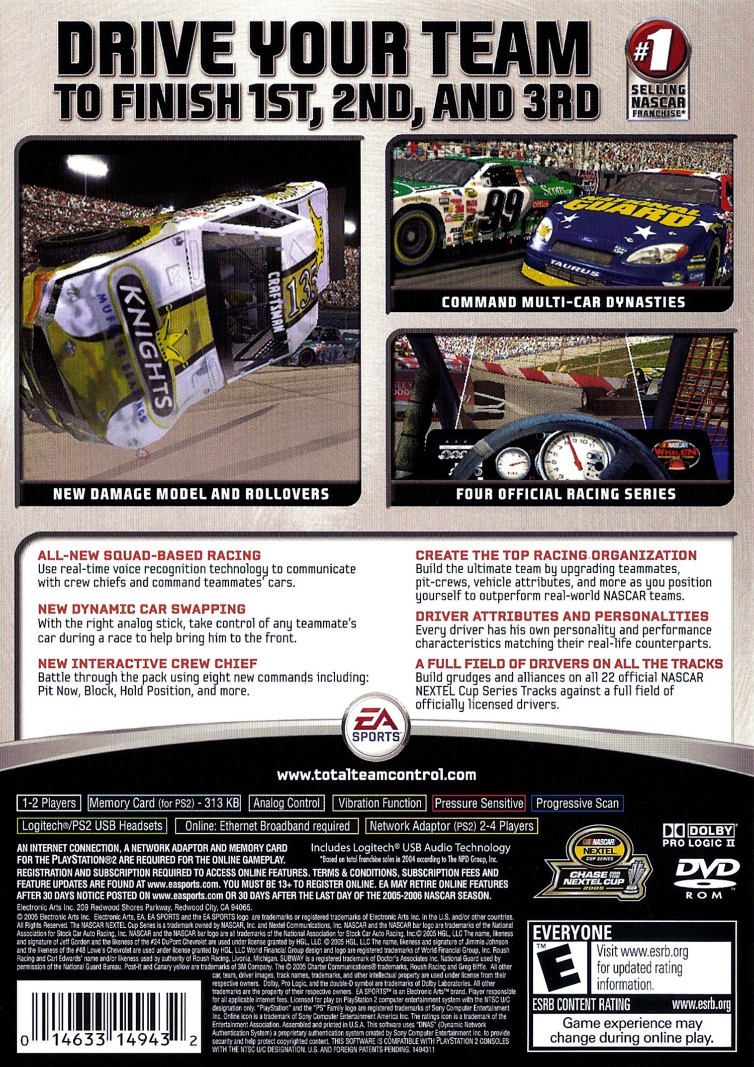 NASCAR 06 Total Team Control - Playstation 2