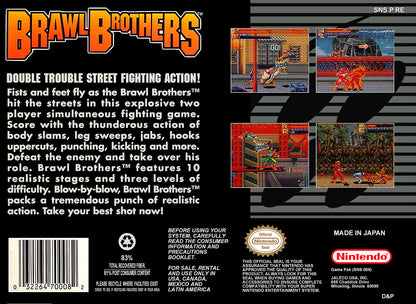 Brawl Brothers - Super Nintendo - Retro Island Gaming
