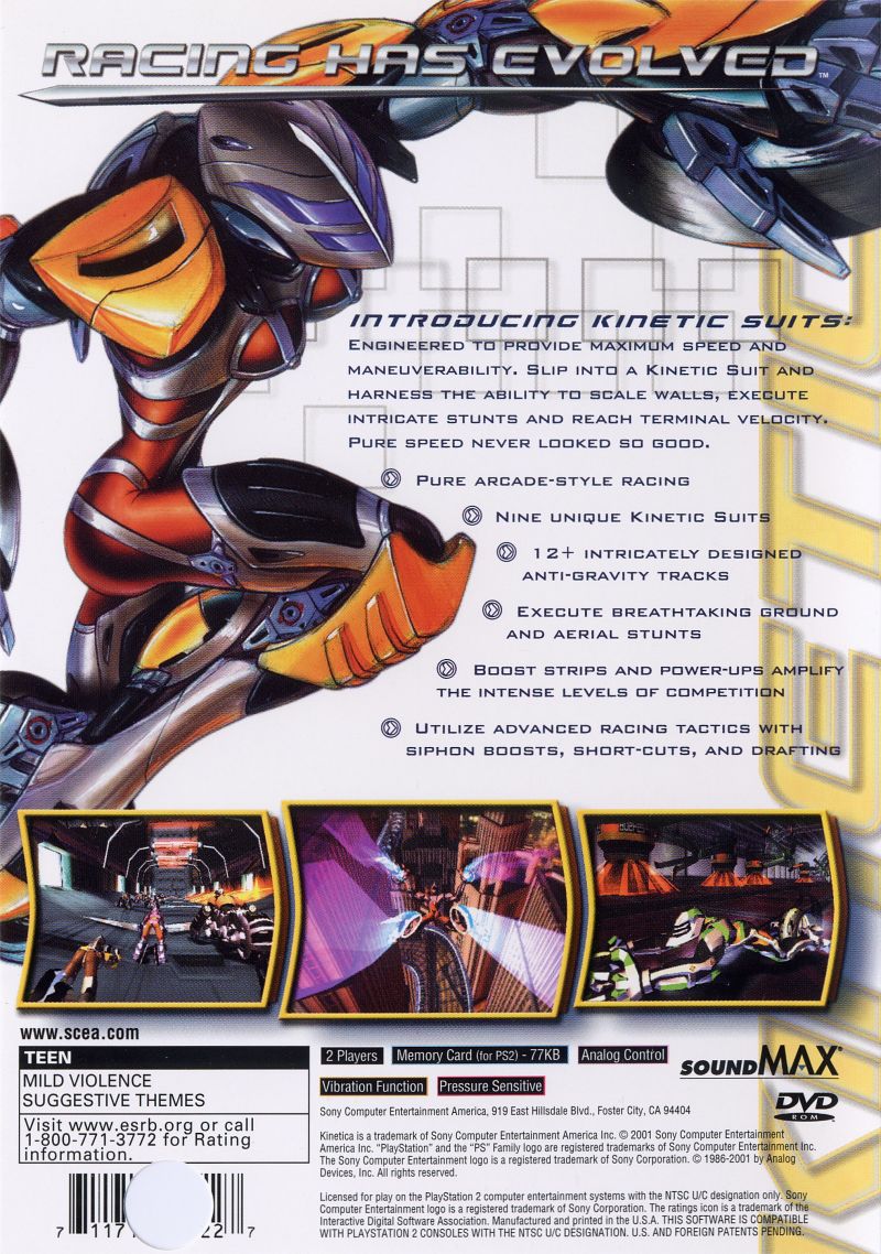 Kinetica - Playstation 2