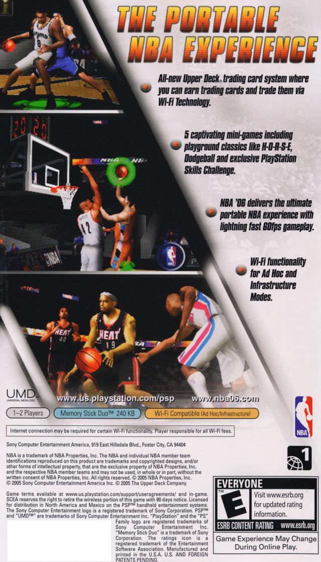 NBA 2006 - PSP
