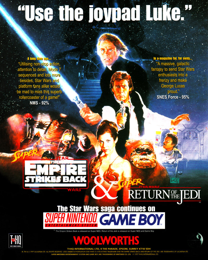 Super Star Wars: Return Of The Jedi [JVC] - Super Nintendo