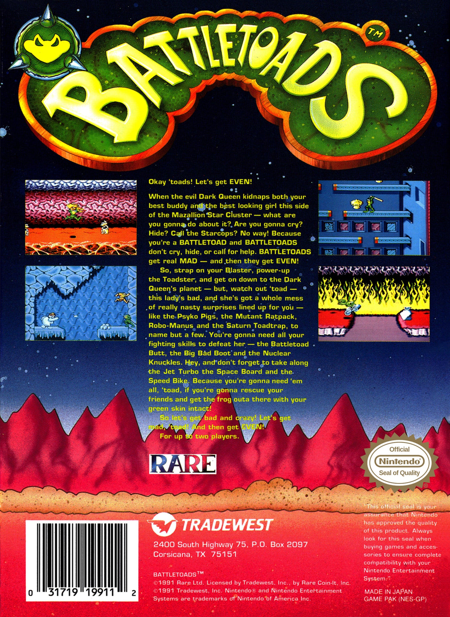 Battletoads - NES