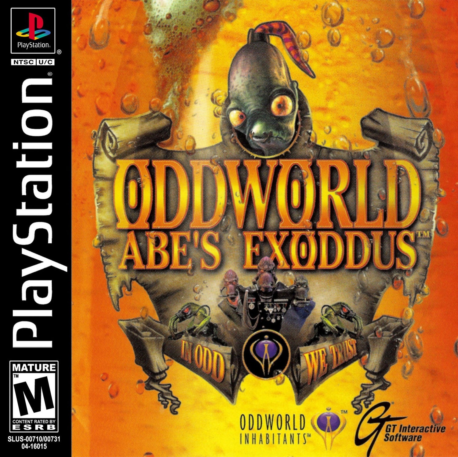 Oddworld Abes Exoddus - Playstation