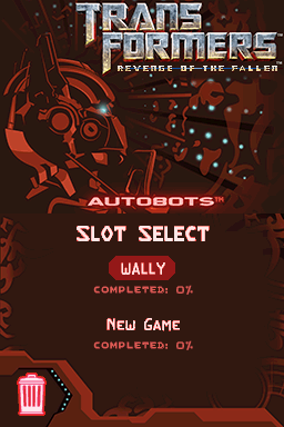 Transformers: Revenge of the Fallen Autobots - Nintendo DS