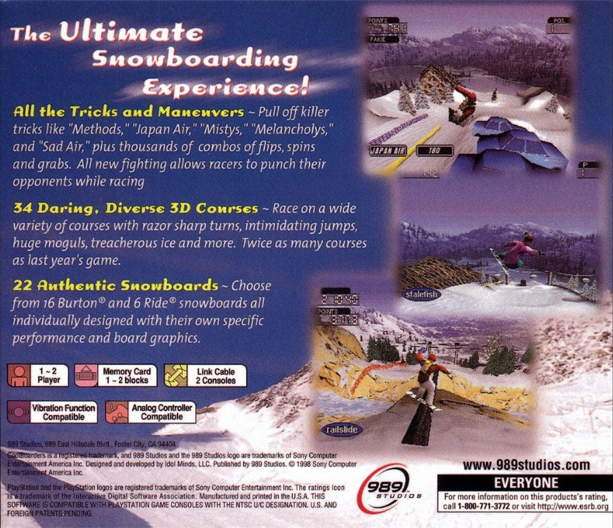 Cool Boarders 3 - Playstation