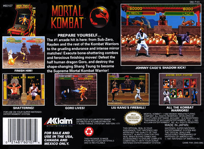 Mortal Kombat - Super Nintendo - Retro Island Gaming