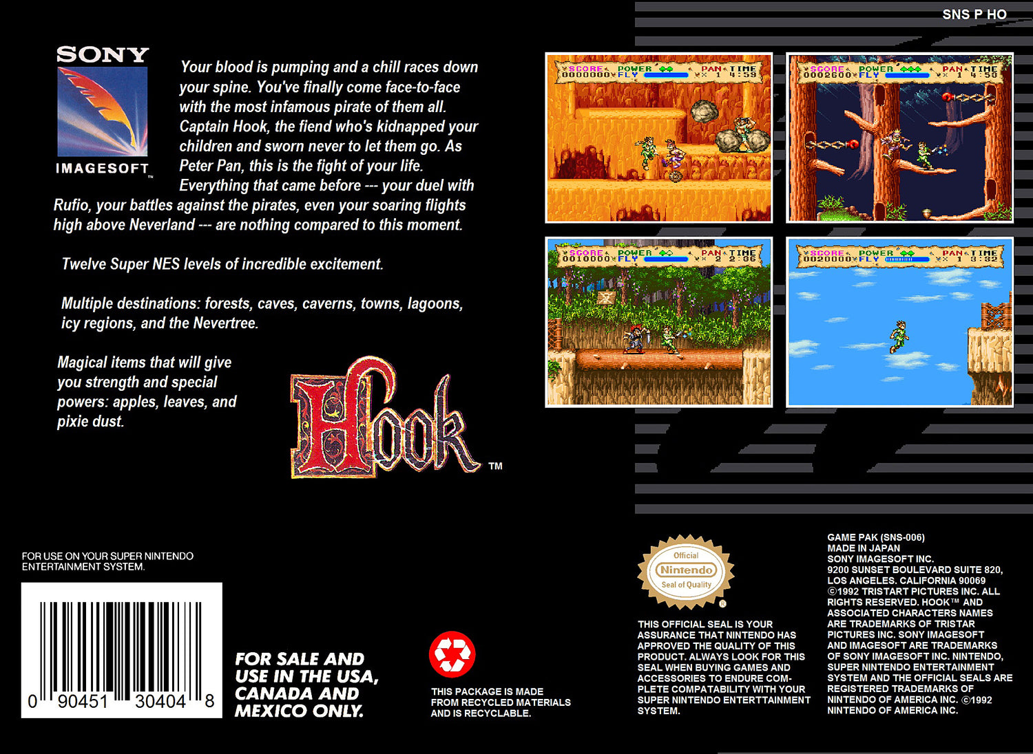 Hook - Super Nintendo