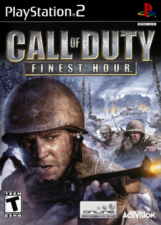 Call of Duty Finest Hour - Playstation 2 - Retro Island Gaming