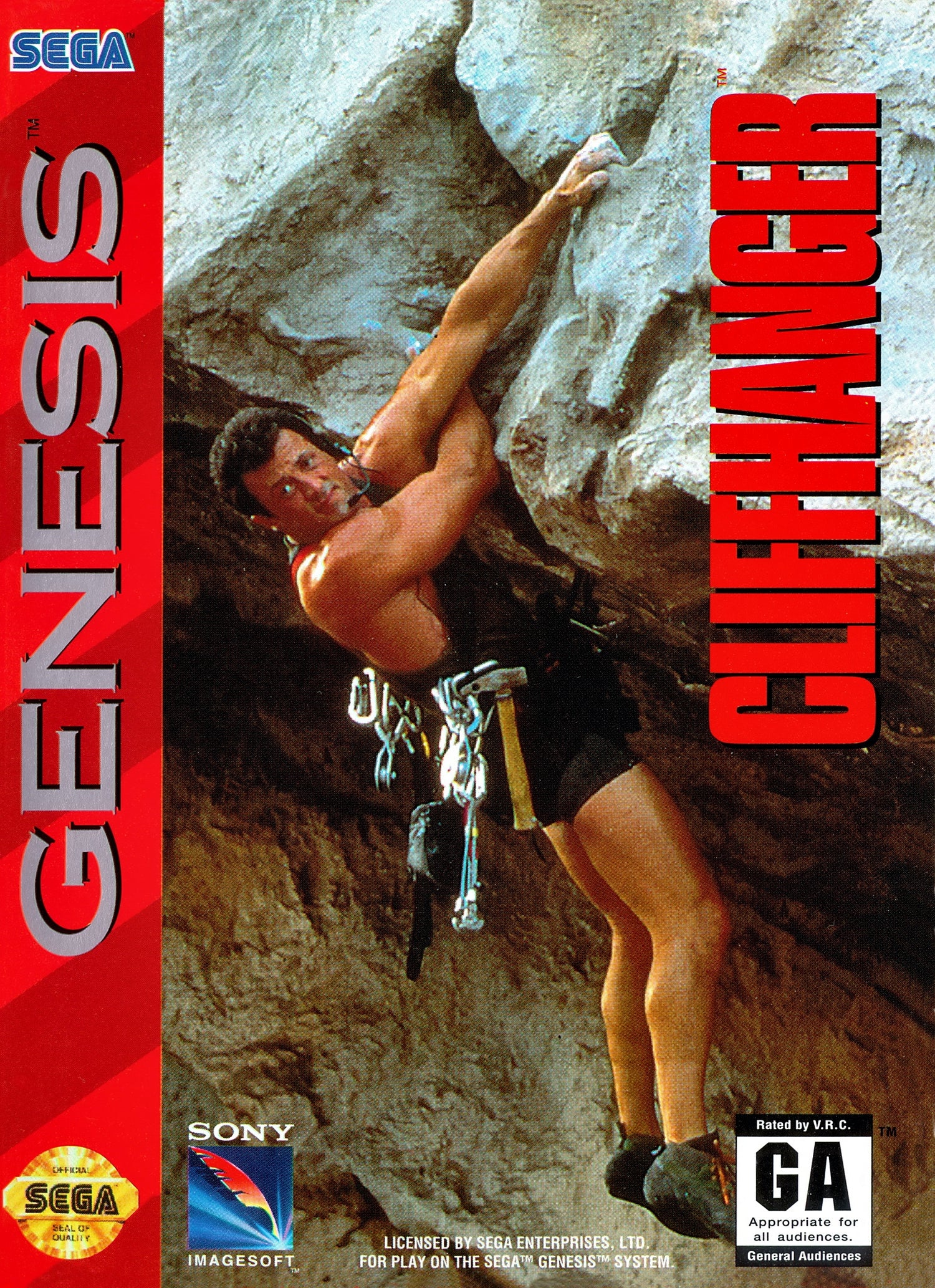 Cliffhanger - Sega Genesis
