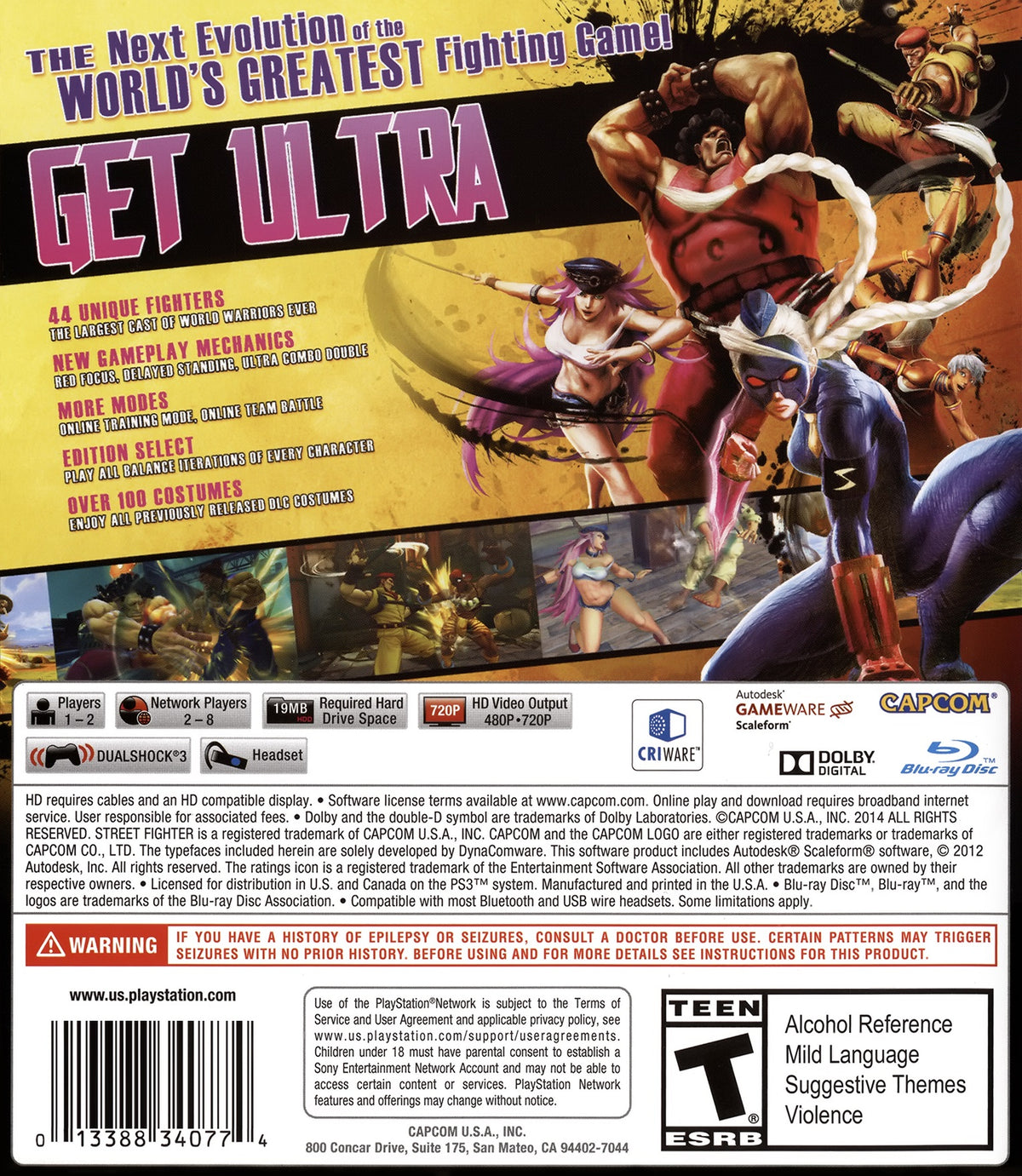 Ultra Street Fighter IV - Playstation 3