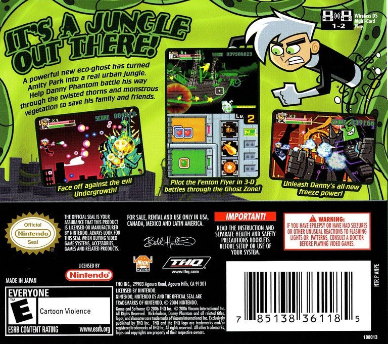 Danny Phantom Urban Jungle - Nintendo DS - Retro Island Gaming