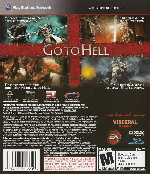 Dante's Inferno [Divine Edition] - Playstation 3 - Retro Island Gaming
