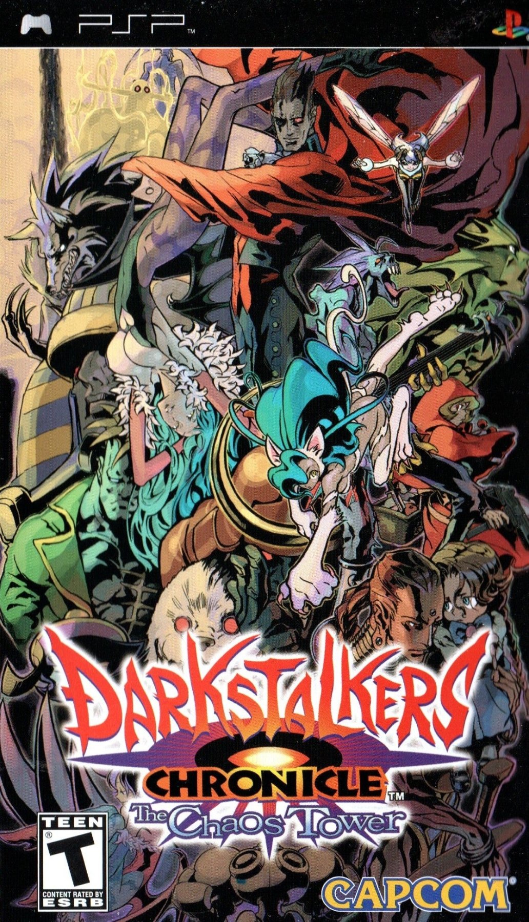 Darkstalkers Chronicle The Chaos Tower - PSP - Retro Island Gaming