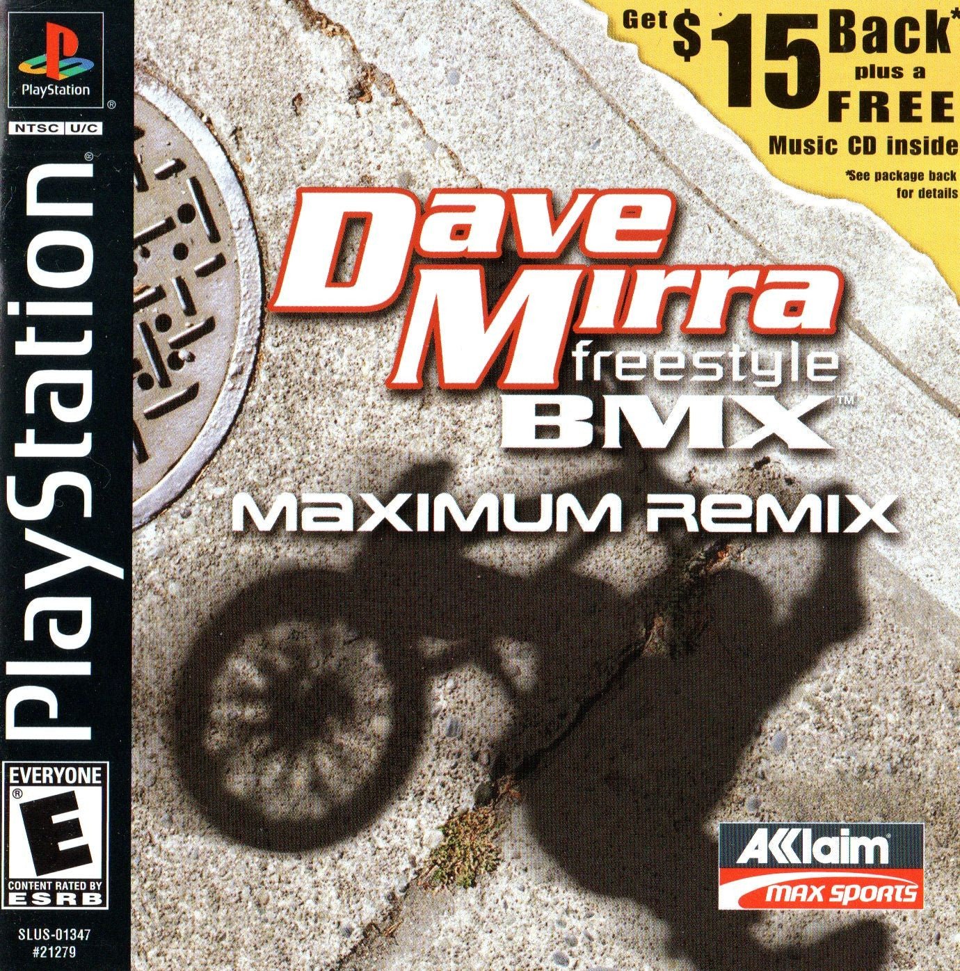 Dave Mirra Freestyle BMX Maximum Remix - Playstation - Retro Island Gaming