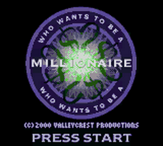 Who Wants To Be A Millionaire 2nd Edition - GameBoy Color