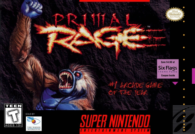 Furia primigenia - Super Nintendo