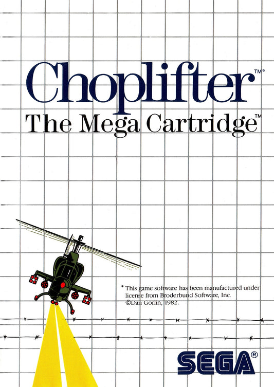 Choplifter! - Sega Master System - Retro Island Gaming