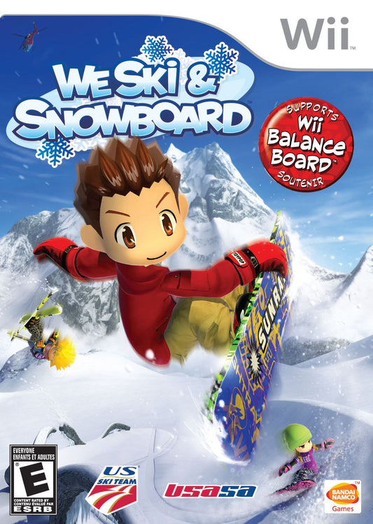 We Ski and Snowboard - Wii - Retro Island Gaming