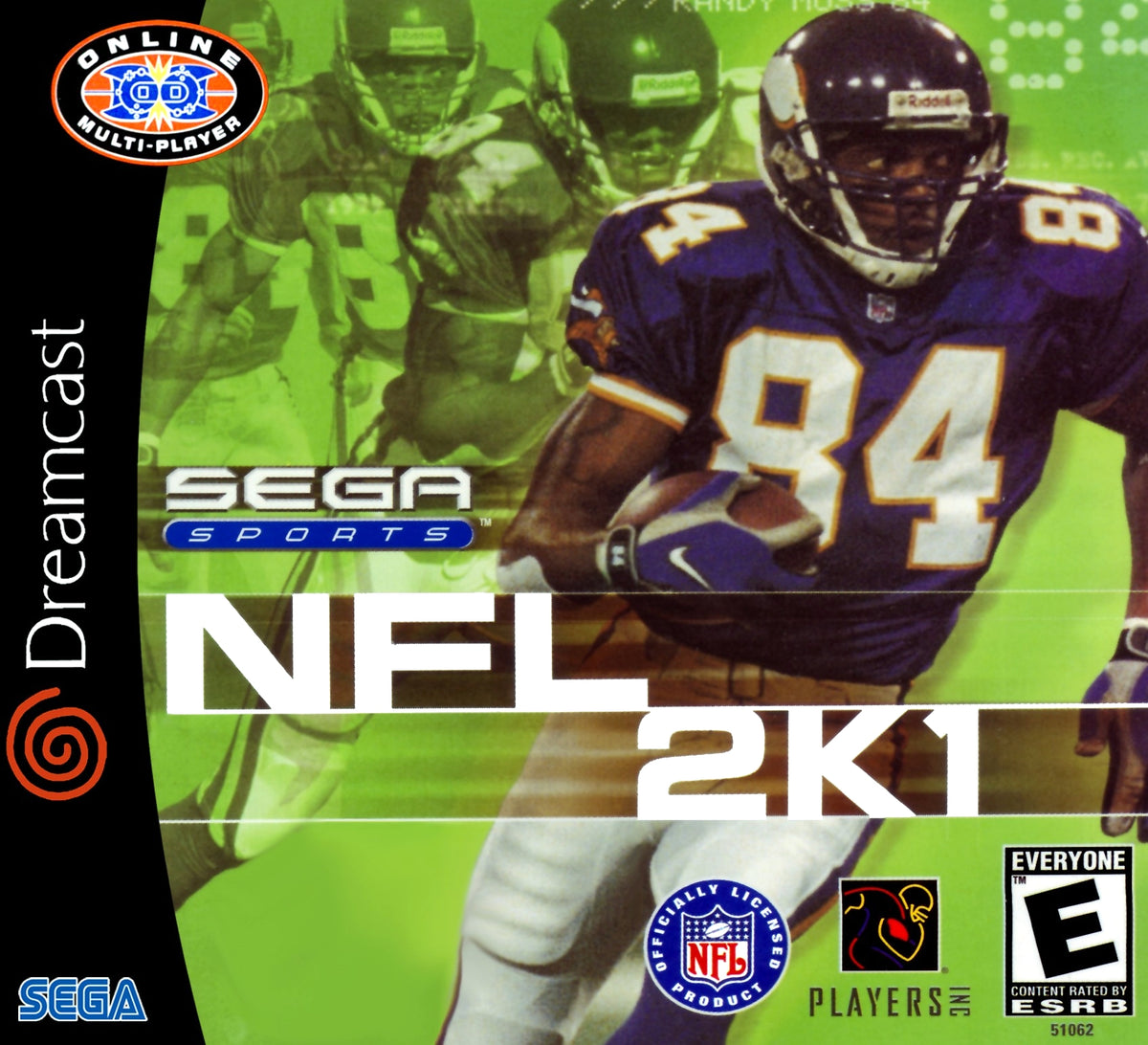 NFL 2K1 [Not For Resale] - Sega Dreamcast