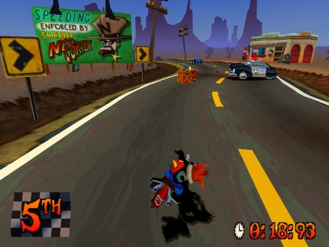 Crash Bandicoot Warped - Playstation - Retro Island Gaming