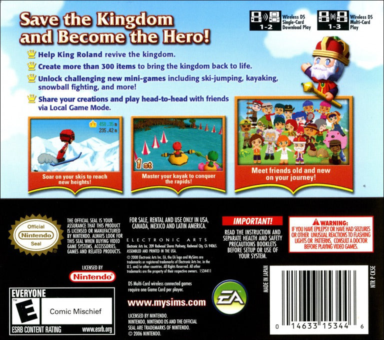 MySims Kingdom - Nintendo DS