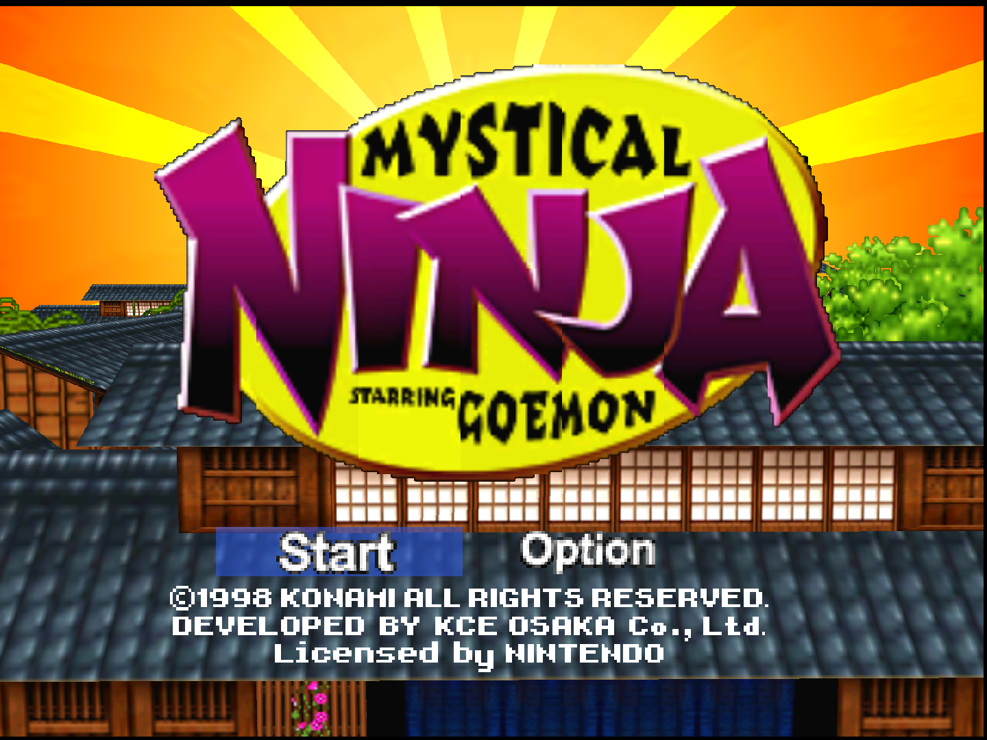 Mystical Ninja Starring Goemon - Nintendo 64