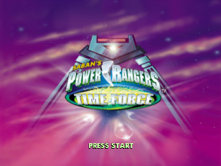 Power Rangers Time Force - Playstation