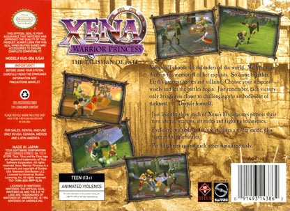 Xena Warrior Princess - Nintendo 64 - Retro Island Gaming