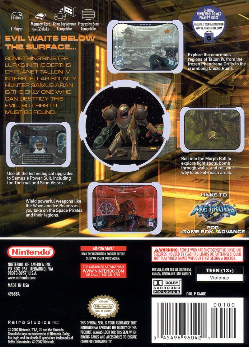 Metroid Prime - Gamecube