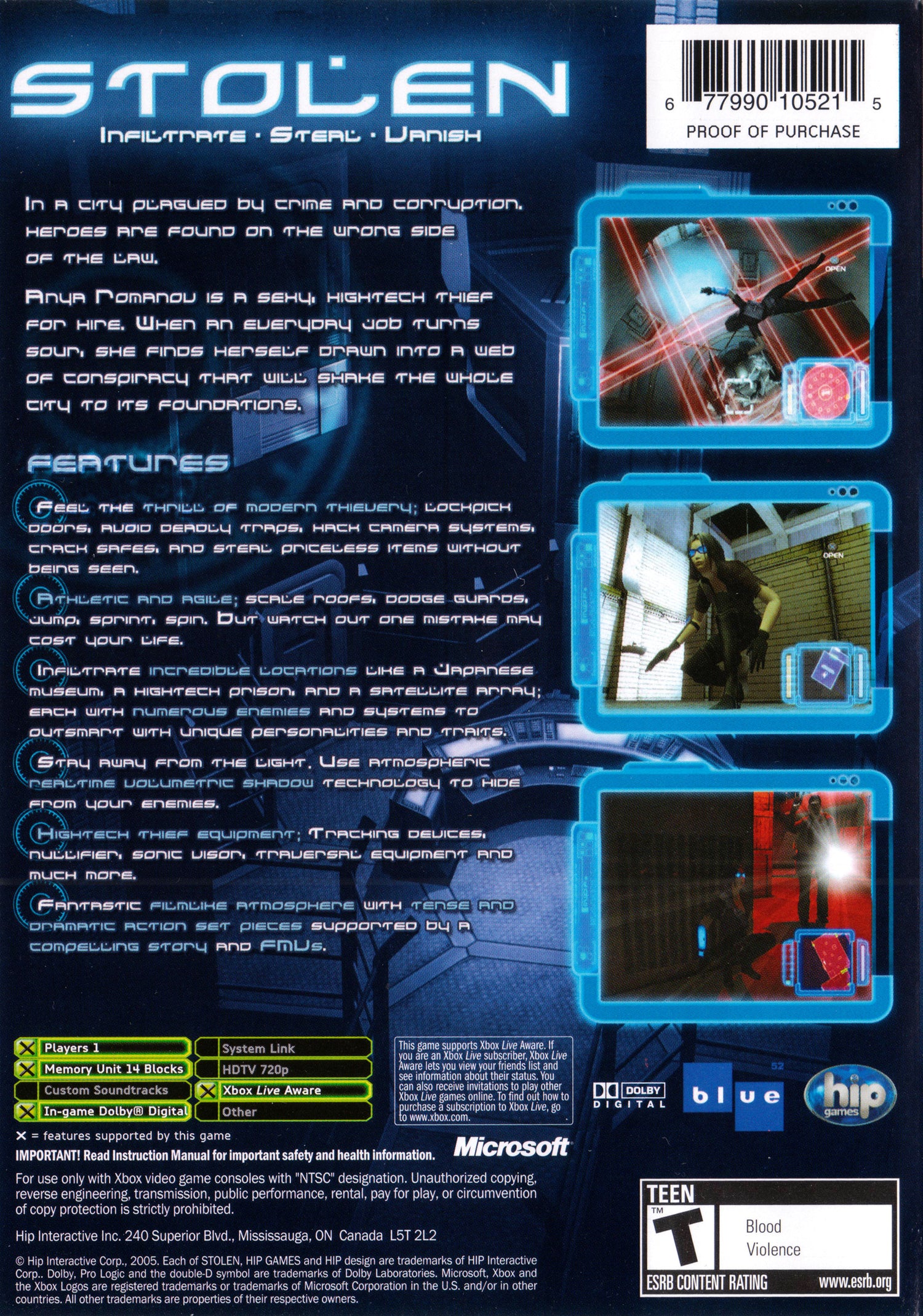 Stolen - Xbox