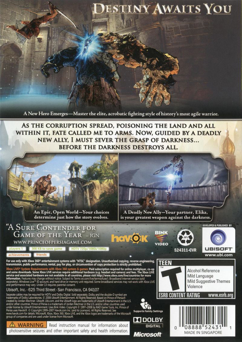 Príncipe de Persia - Xbox 360