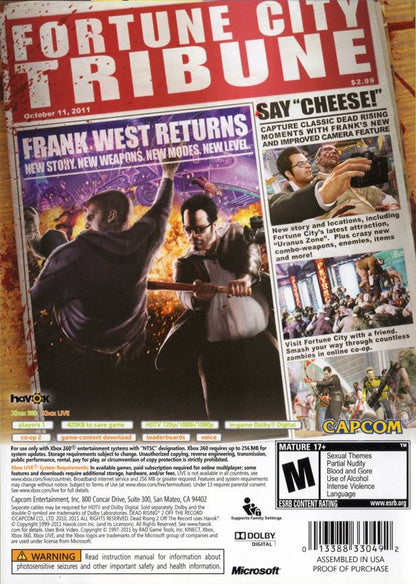 Dead Rising 2: Off the Record - Xbox 360 - Retro Island Gaming