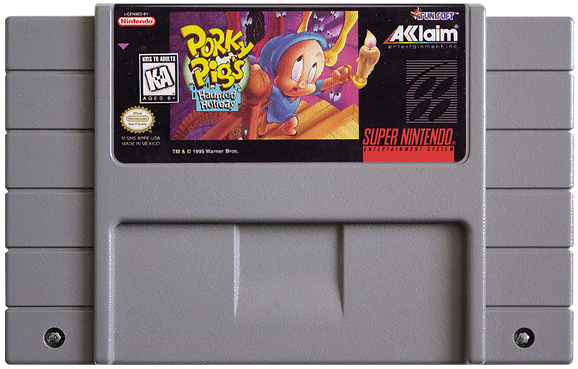 Porky Pig's Haunted Holiday - Super Nintendo - Retro Island Gaming