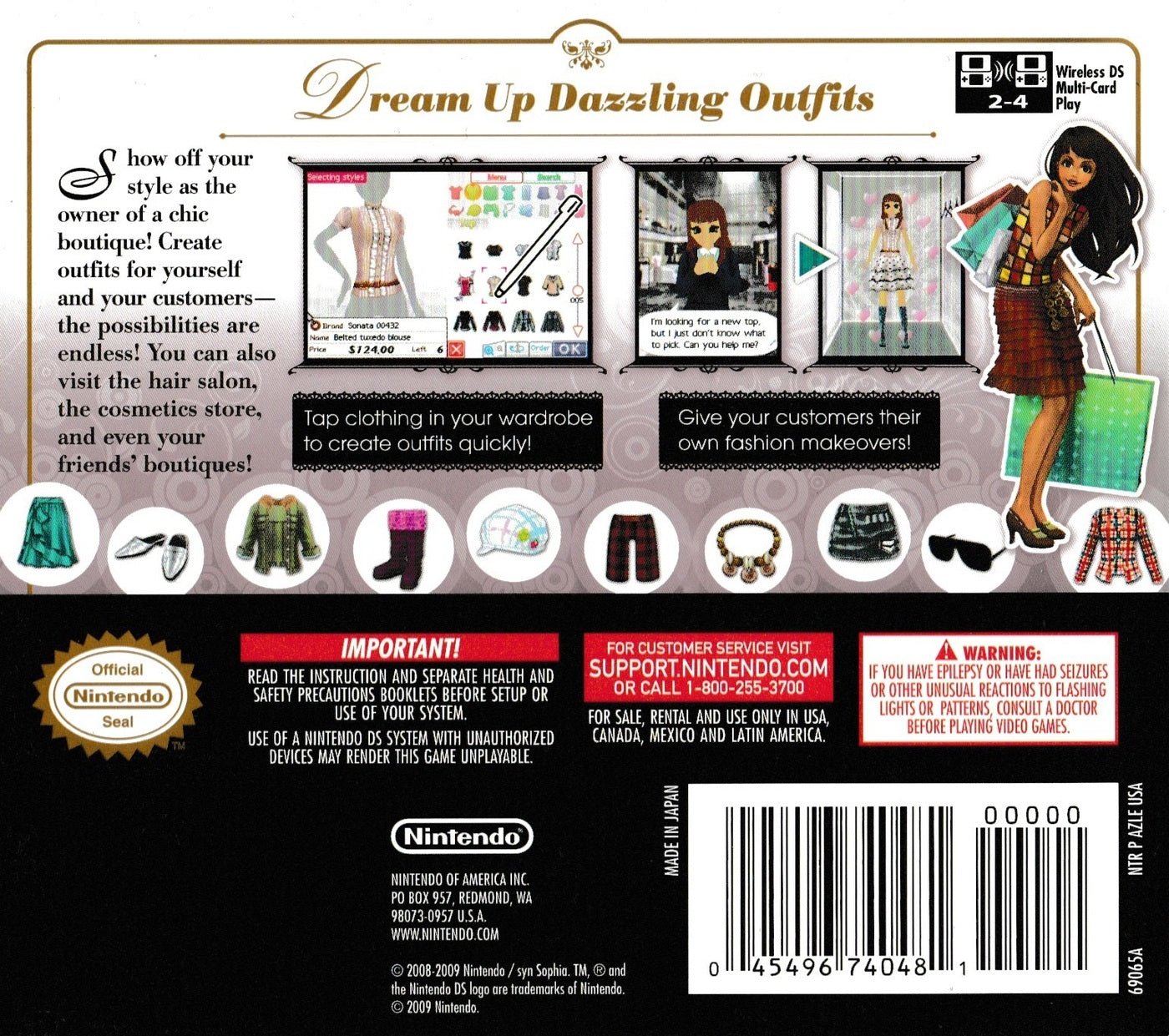 Style Savvy - Nintendo DS