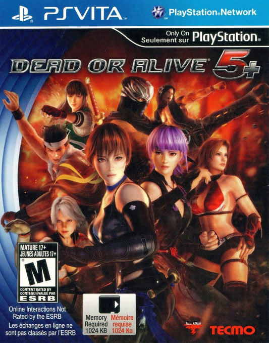 Dead or Alive 5 Plus - Playstation Vita - Retro Island Gaming