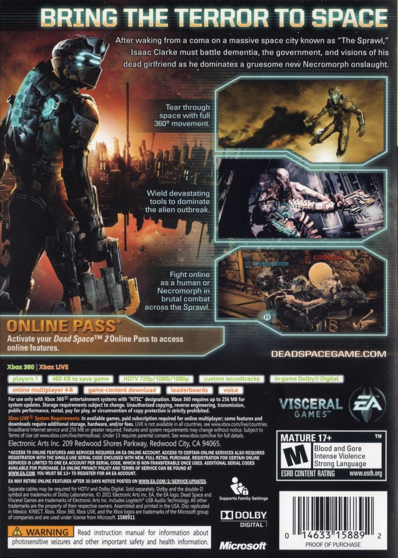 Dead Space 2 - Xbox 360 - Retro Island Gaming